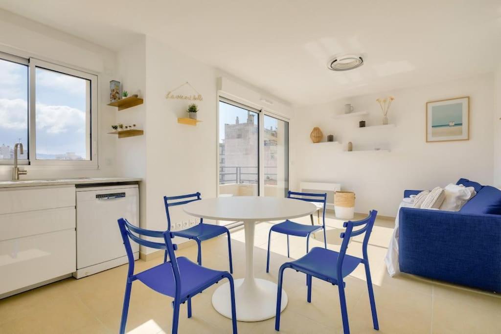 T2 Avec Terrasse Et Parking Prive Au Coeur De Ница Екстериор снимка